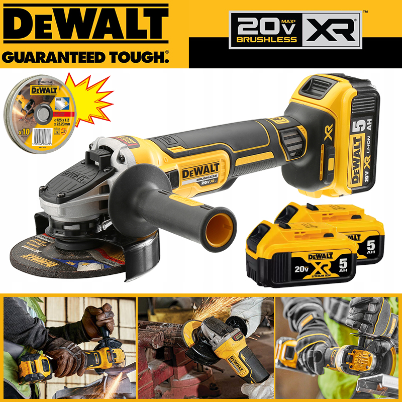 Rocznicowa promocja DEWALT, szlifierka kątowa DCG405 w promocyjnej cenie tylko 1550 zł